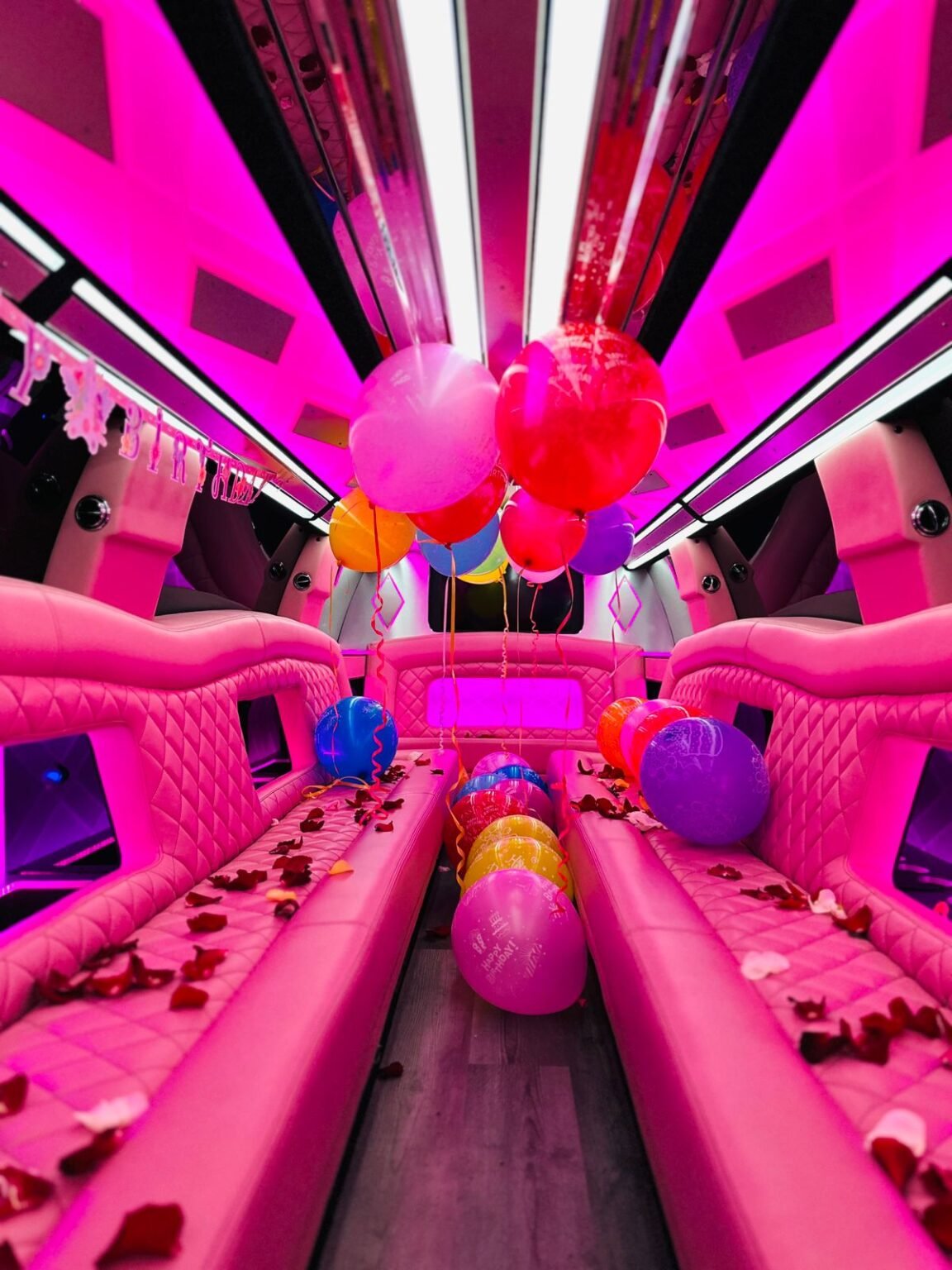limousine birthday party dubai