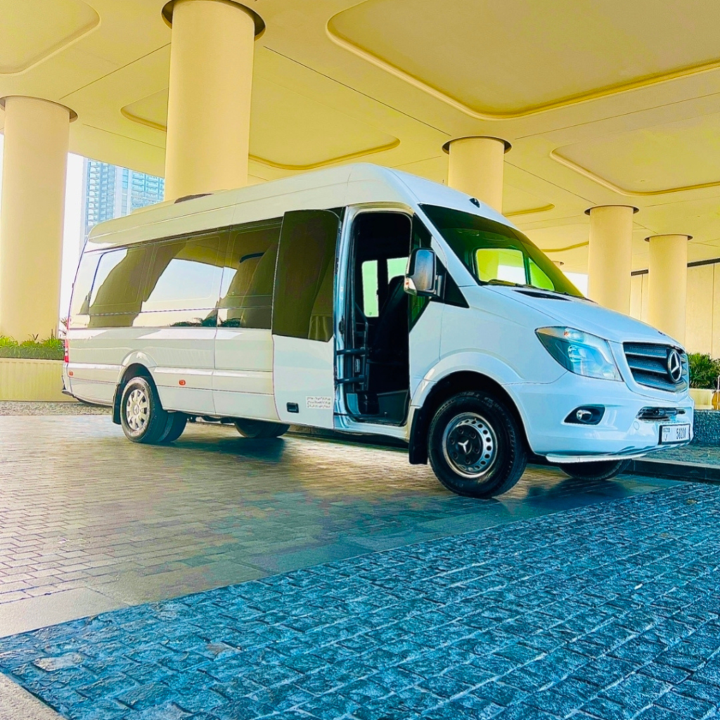 Mercedes sprinter white 16 seater