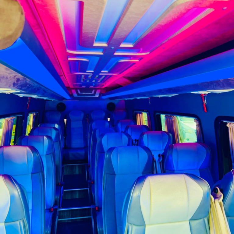 Black Mercedes Sprinter 19 Seater